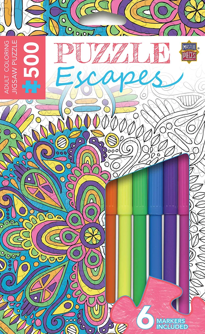 Single Mandela - Coloring Puzzle