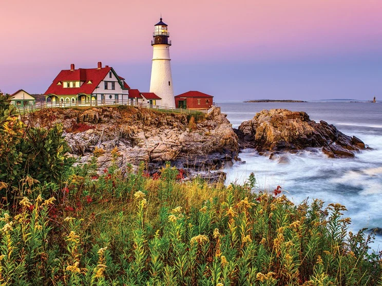 Main Lighthouse. Portland Head Light, Cape Elizabeth (1971)