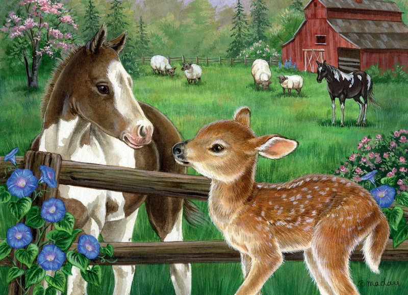 Ravensburger New Neighbors, Jane Maclay (60pcs)