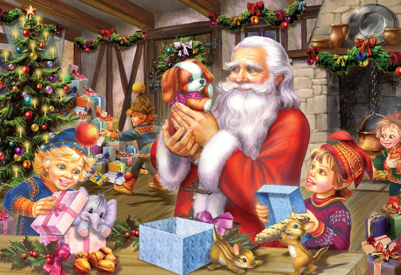 Santa & Friends