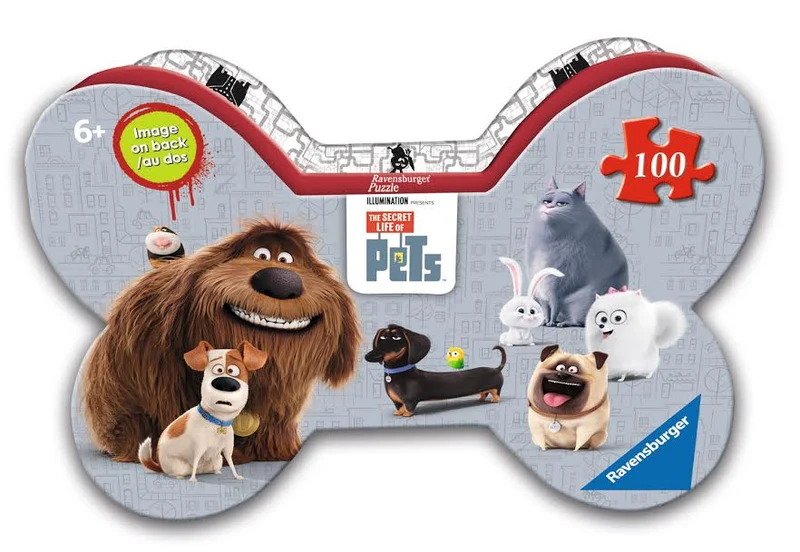 Ravensburger The Secret Life of Pets (Collector's Bone-Shaped Box)