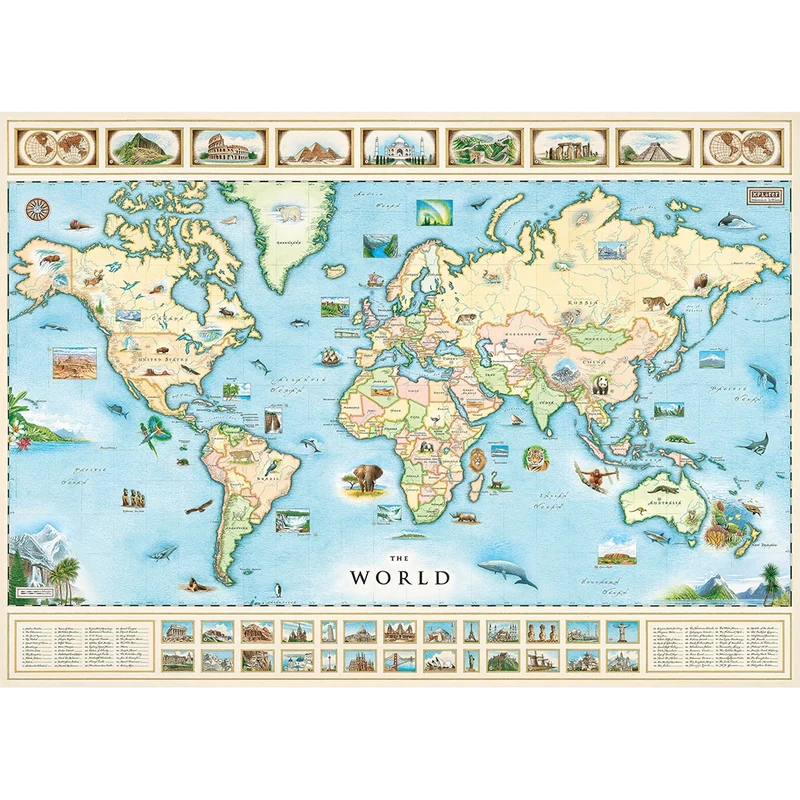 The World - Xplorer Maps