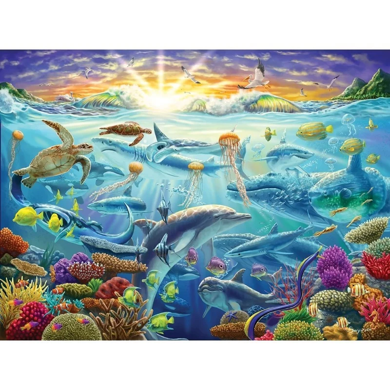 Ocean of Life by Sergio Botero