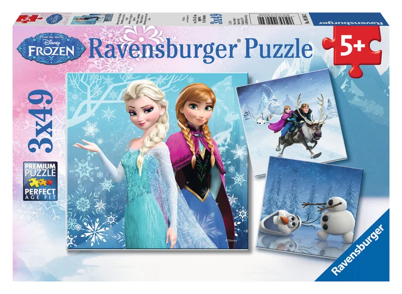 Ravensburger Disney's Frozen - Winter Adventures (3 x 49pcs)