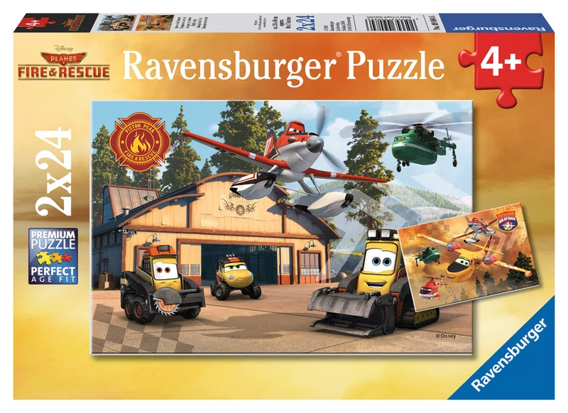 Ravensburger Planes: Fire & Rescue - Always in Action (2-in-1)