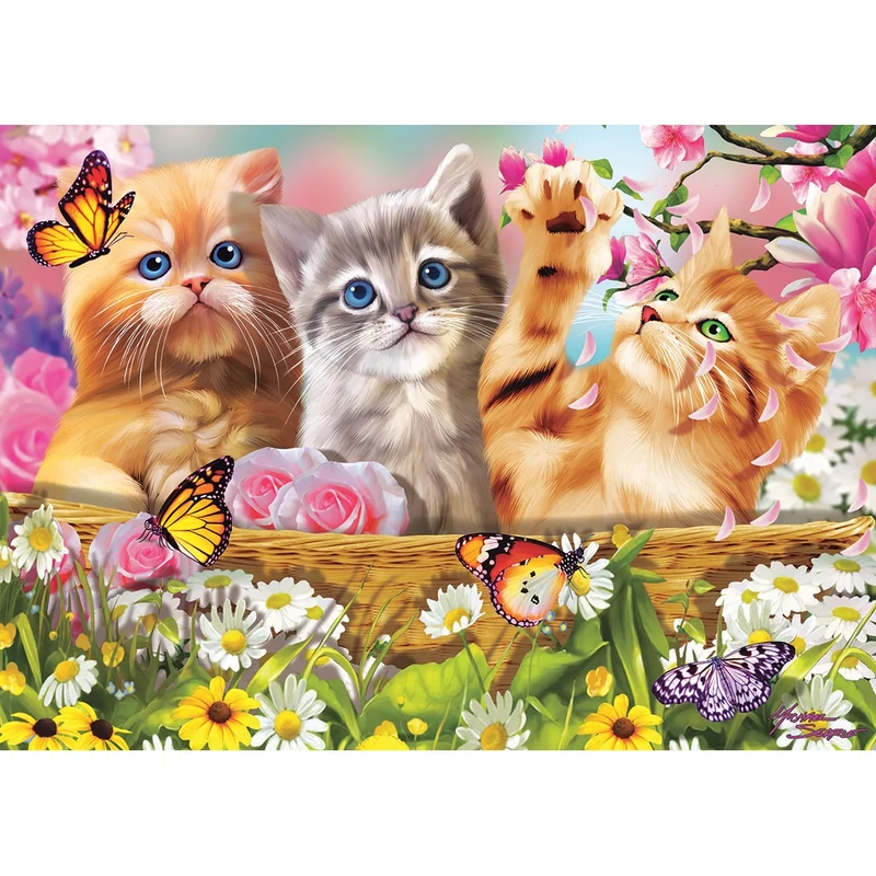 Cuddly Kittens, Michael Searle (Lenticular 3D)