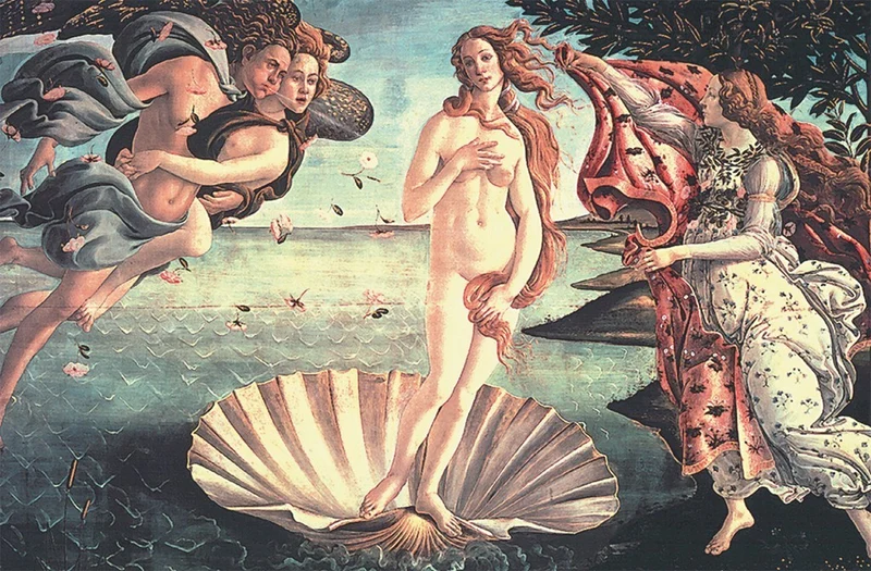The Birth of Venus, Botticelli Sandro (Mini Puzzle)