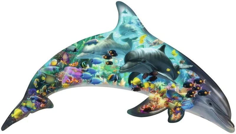 Ravensburger Dolphin (Shaped Puzzle)