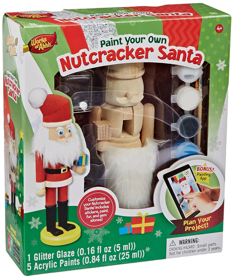 Nutcracker Santa - Paint Your Own