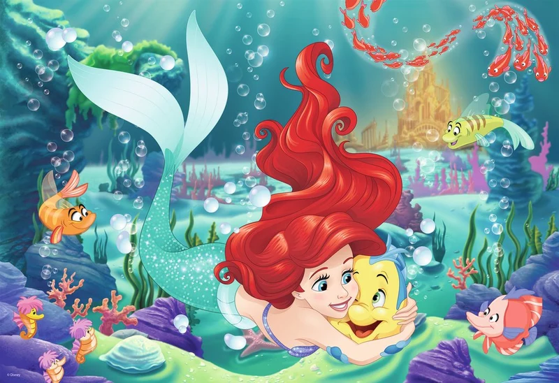 Ravensburger Disney Princess: Hugging Arielle (Floor Puzzle)