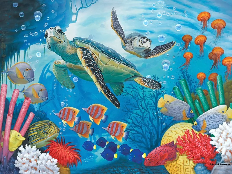 Sea Turtles, Roland Richardson