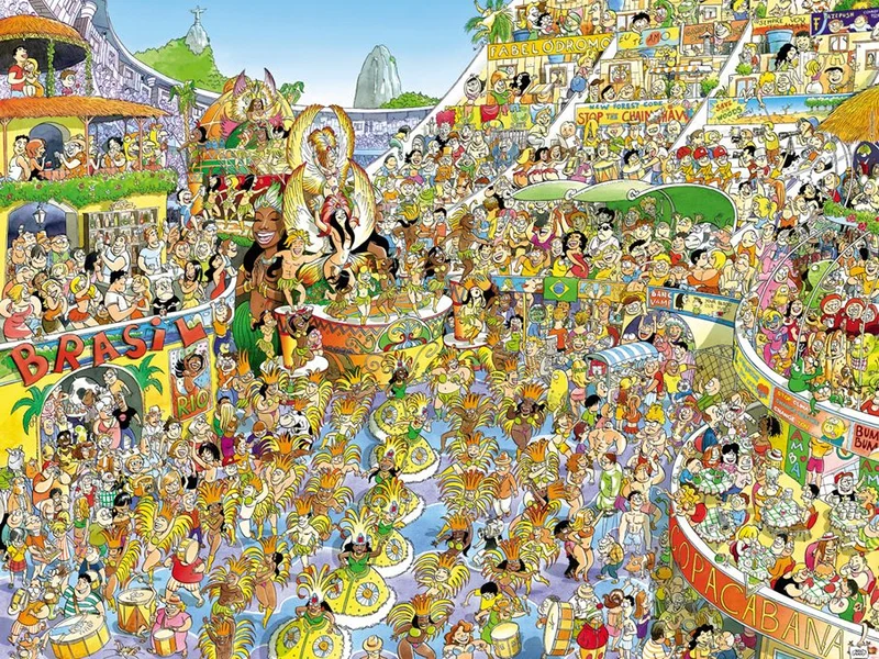 Carnival in Rio, Hugo Prades (Triangular Box)