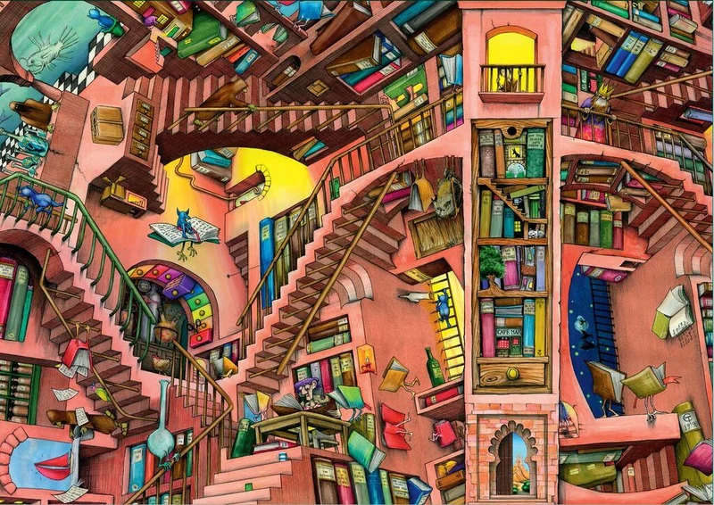 Ravensburger The Ludicrous Library, Colin Thompson