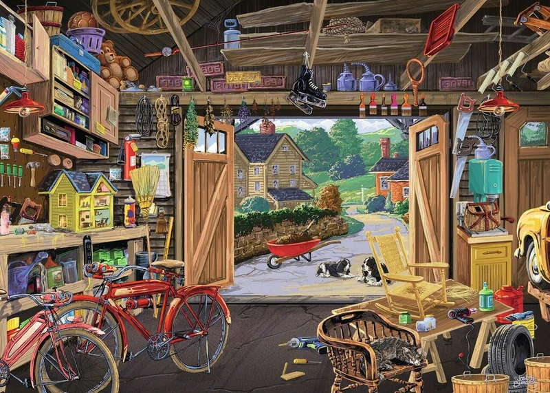 Ravensburger Grandpa's Garage, Joseph Burgess