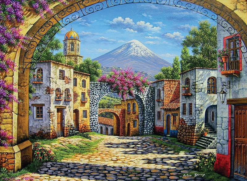 The Volcano, ( Le volcan) Arturo Zarraga
