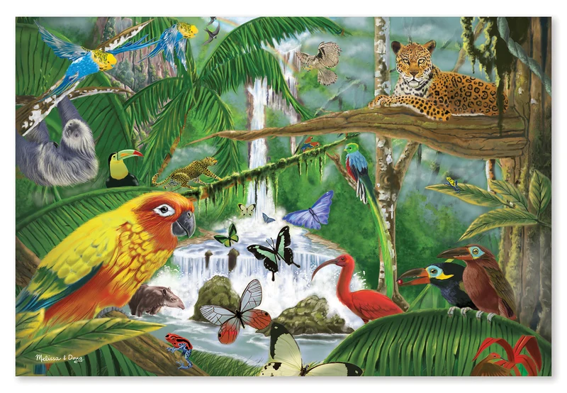 Rain Forest Majesty- Floor Puzzle