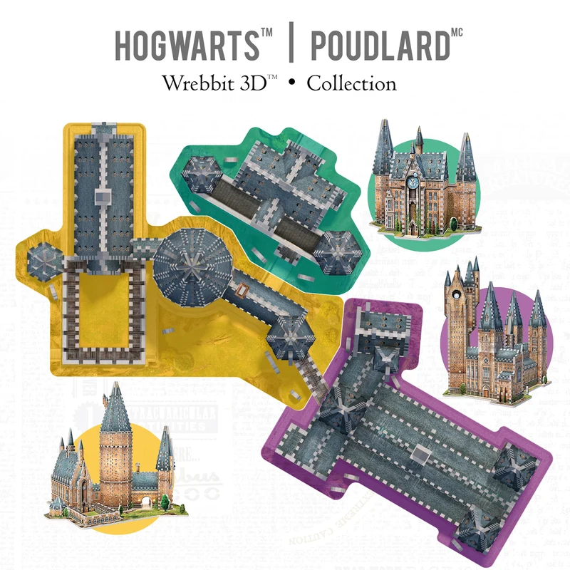 Harry Potter 3D - Hogwarts Great Hall (850pcs)