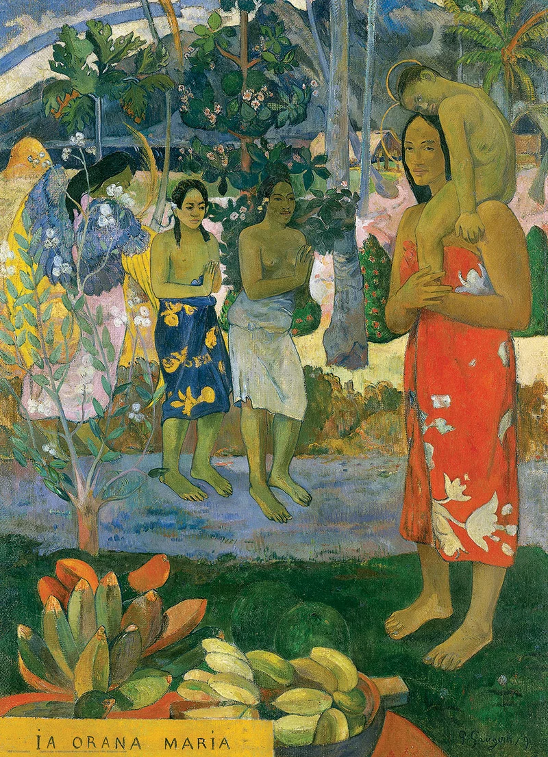 La Orana Maria (Hail Mary), Paul Gauguin
