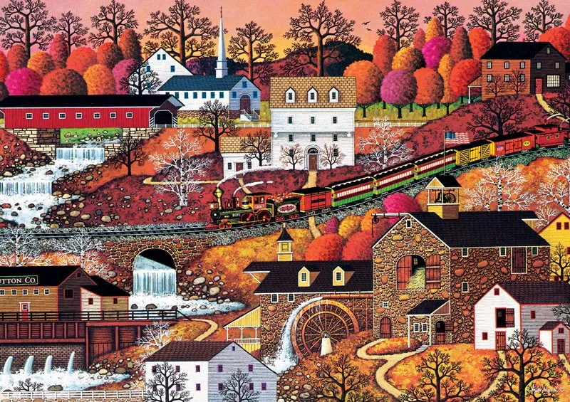 Waterfall Valley, Charles Wysocki