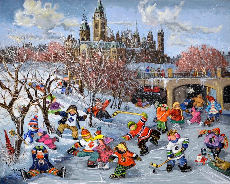 Fun on the Rideau Canal, Pauline Paquin