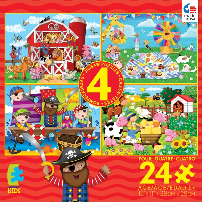 Farm - Kids 4-in-1