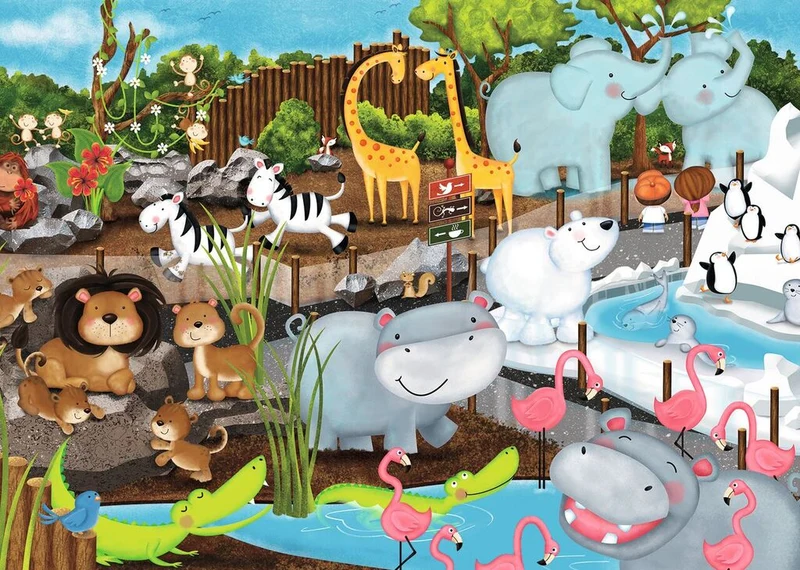 Ravensburger Day At The Zoo