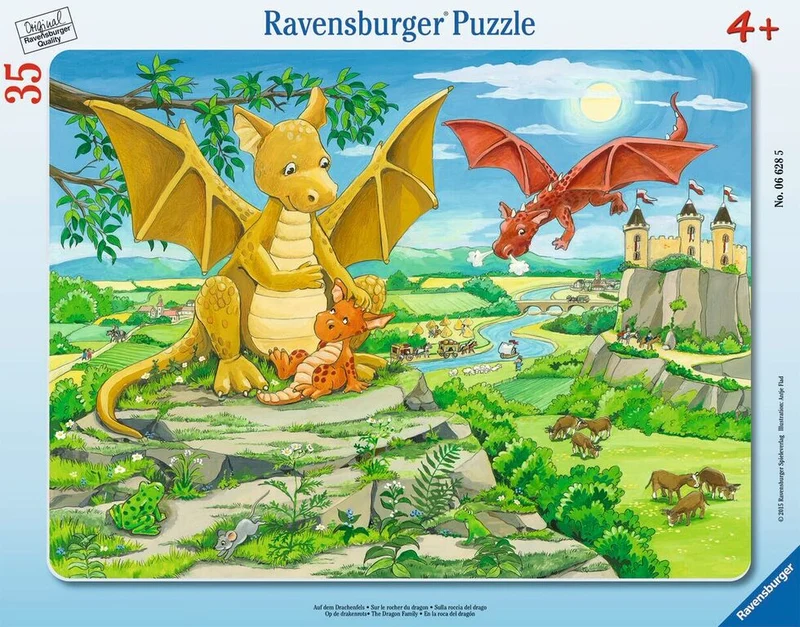 Ravensburger The Dragon Family (Tray Puzzle)