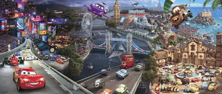 Ravensburger Cars 2 Panorama, Disney Pixar