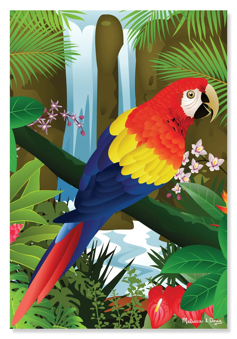 Tropical Parrot (Perroquet Tropical)