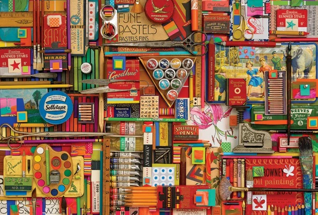 Vintage Art Supplies, Shelley Davies
