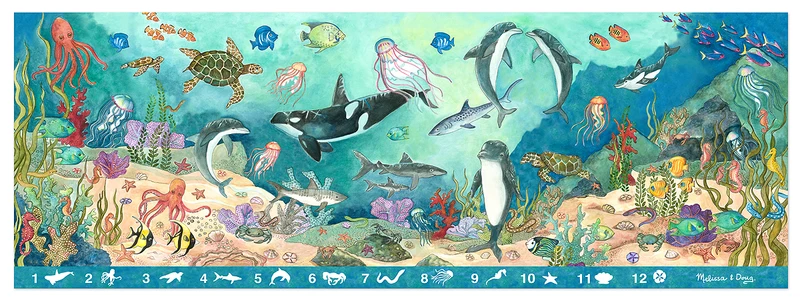 Beneath the Waves, Search & Find - Floor Puzzle