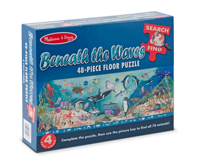 Beneath the Waves, Search & Find - Floor Puzzle