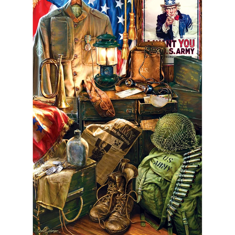 Men of Honor, Dona Gelsinger - U.S. Army