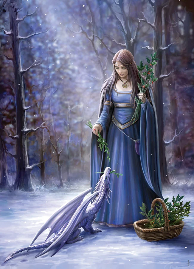 Anne Stokes - Solstice Gathering