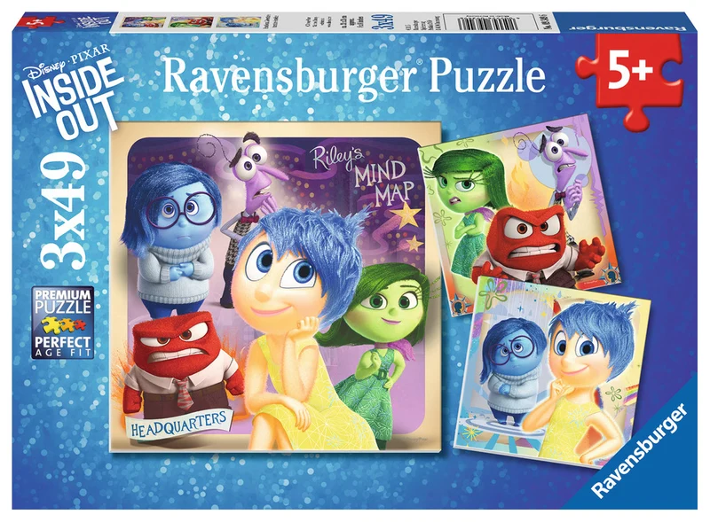 Ravensburger Inside Out: Emotional Adventure (3-in-1)