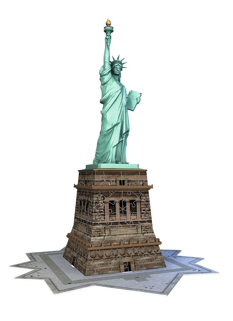 Ravensburger Statue Of Liberty, 3D Shaped Puzzle