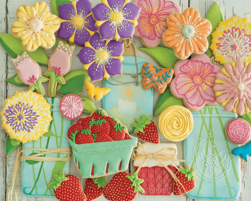 Spring Cookies - The Cookie Architect