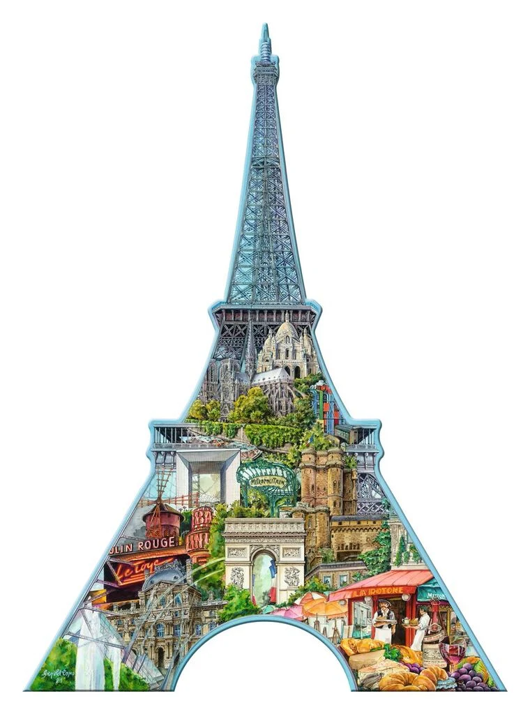 Ravensburger Eiffel Tower (Shaped)