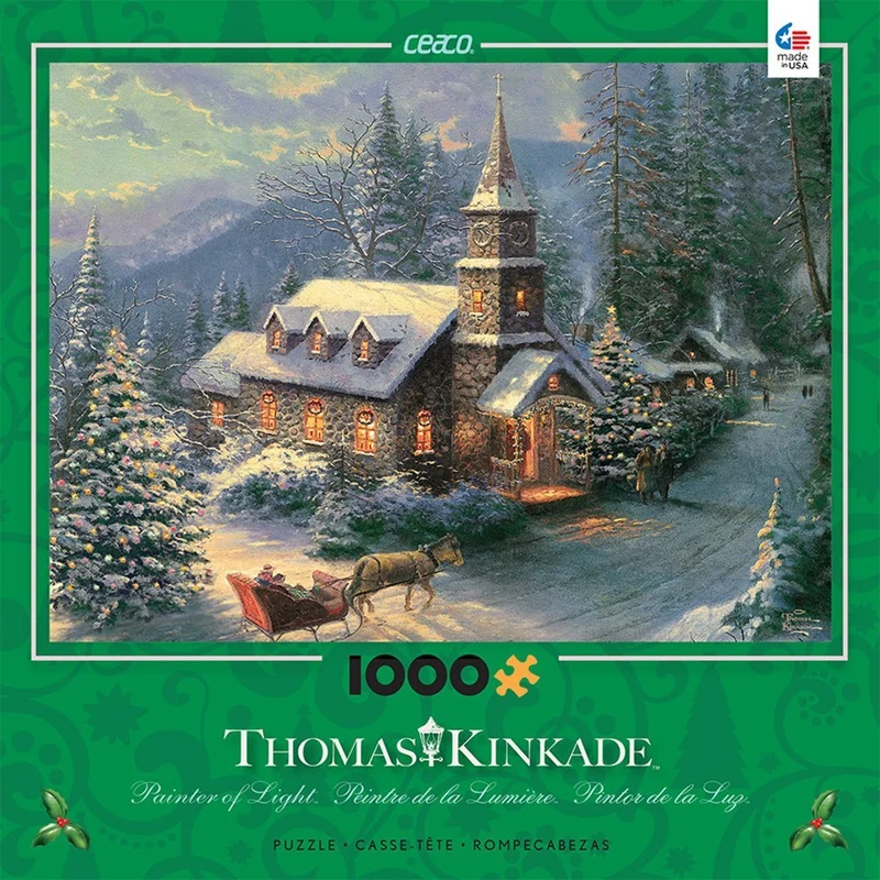 Christmas Sleigh Ride, Thomas Kinkade