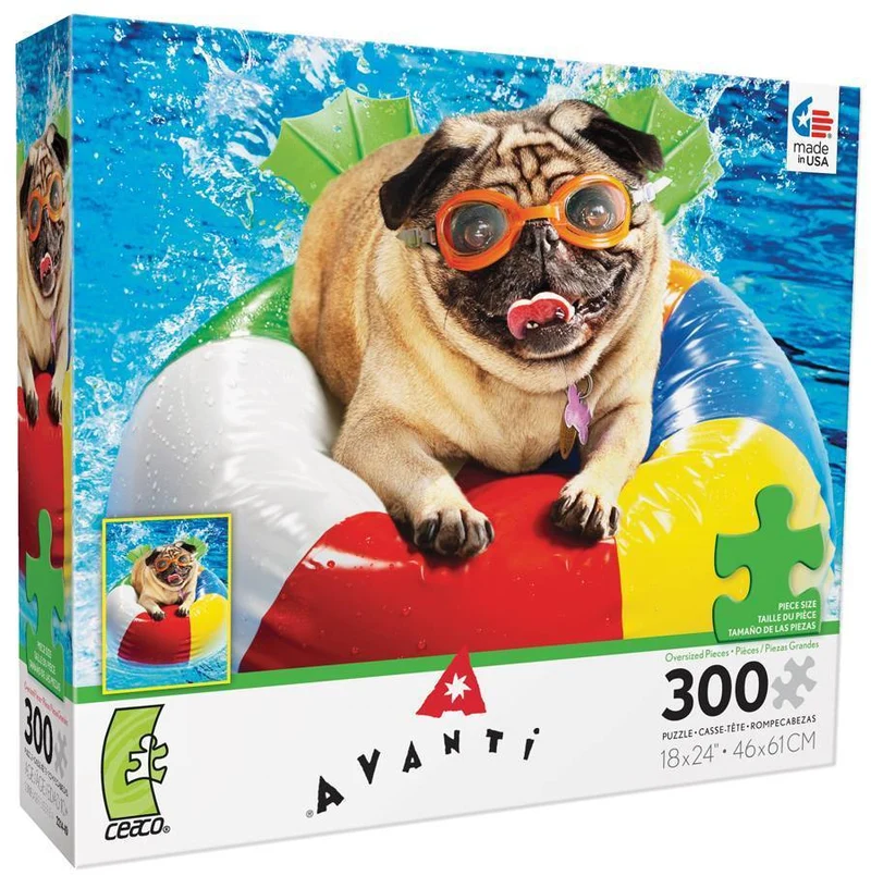 Swimming Pug, Avanti