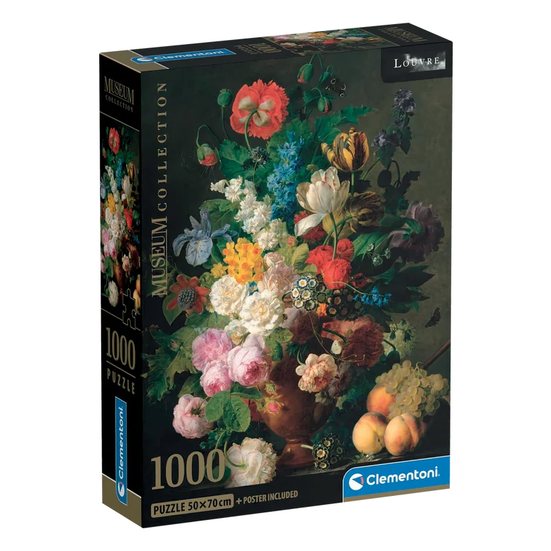 Museum Collection - Bowl of Flowers, Van Dael (1000pcs)