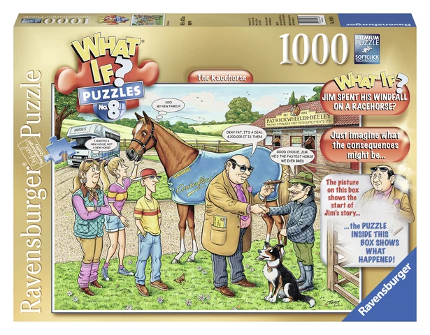 Ravensburger WHAT IF? The Racehorse, Geoff Tristram