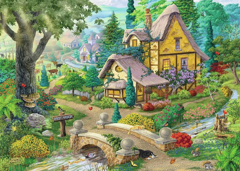 Ravensburger Path to West Arbor, Joseph Burgess