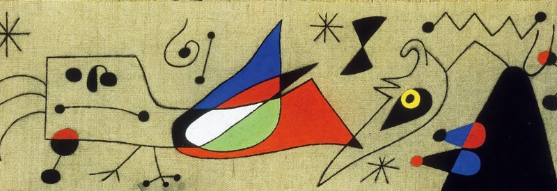 Woman and Bird in the Night, Joan Miró