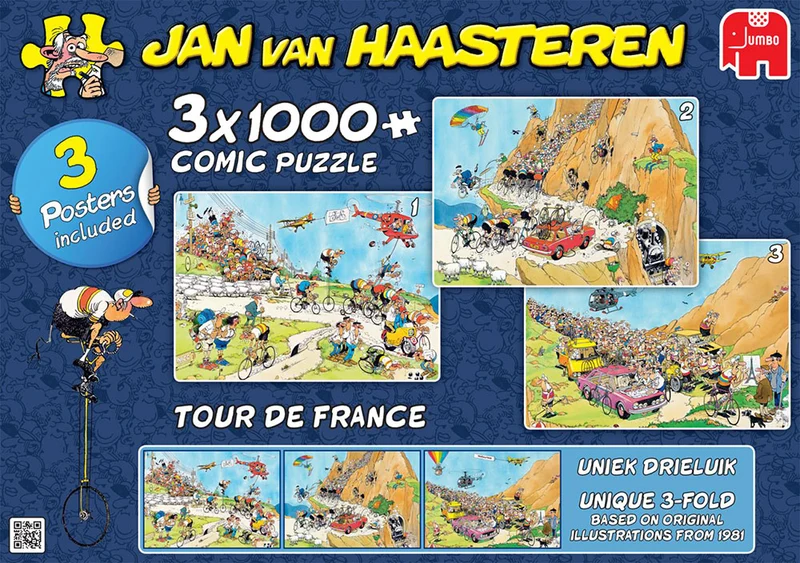 Tour de France, JVH (3 x 1000 pcs)