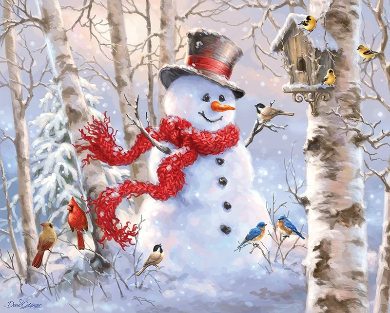 Winter Friends, Dona Gelsinger (1000pcs)