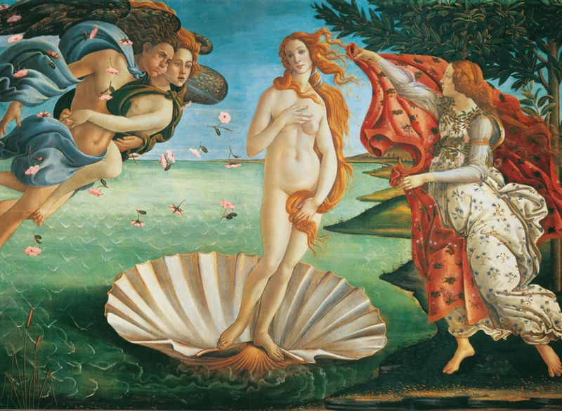 Museum Collection - The Birth of Venus, Botticelli (2000pcs)