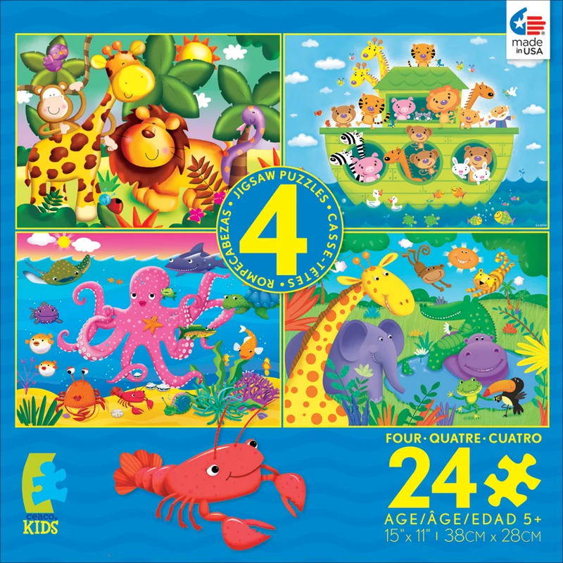 Animals - Kids 4 in 1