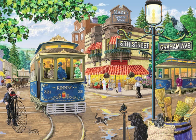 Ravensburger Mary's General Store, Joseph Burgess