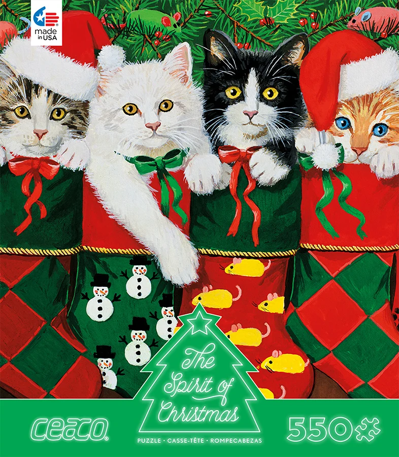 Cats in Stockings